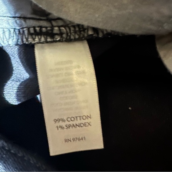 J. Jill Authentic Fit Slim Leg Stretch Mid Rise Black Wash Jeans Size 14 - Picture 8 of 9